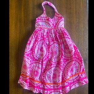 Girls casual halter dress